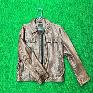Vintage Banana Republic Heritage 100% Genuine Leather Jacket